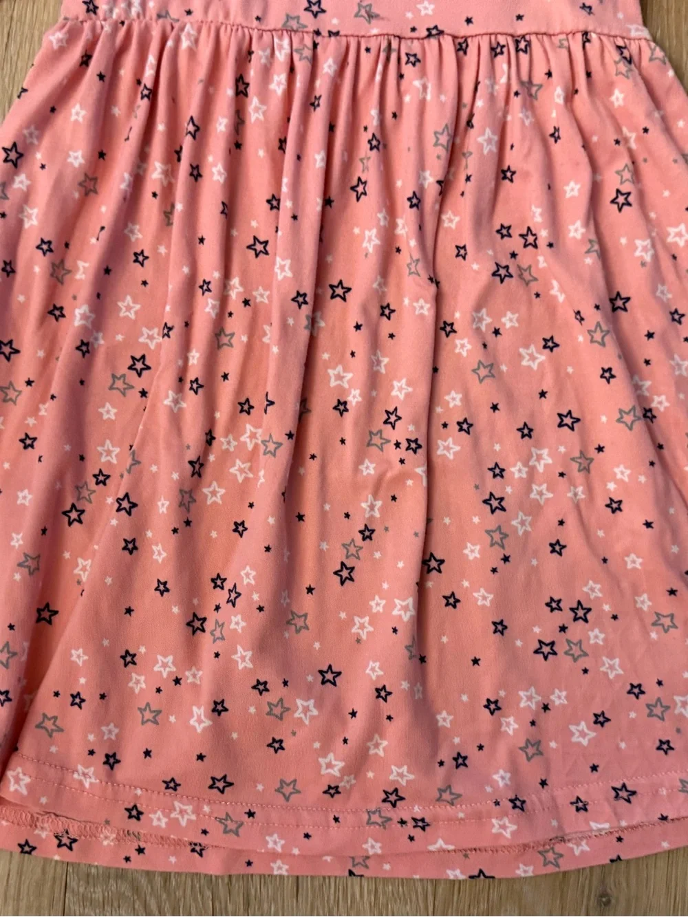 Picapino Girl's Size 4T Star-Print Long Sleeve Twirl Dress - Casual Everyda
